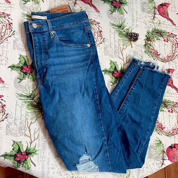 ♦️LEVI’S♦️ Mile High Super Skinny jeans. Size 30 - Picture 2 of 6